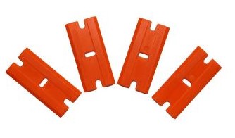 Plastic Blade (Orange)(Pack of 10)